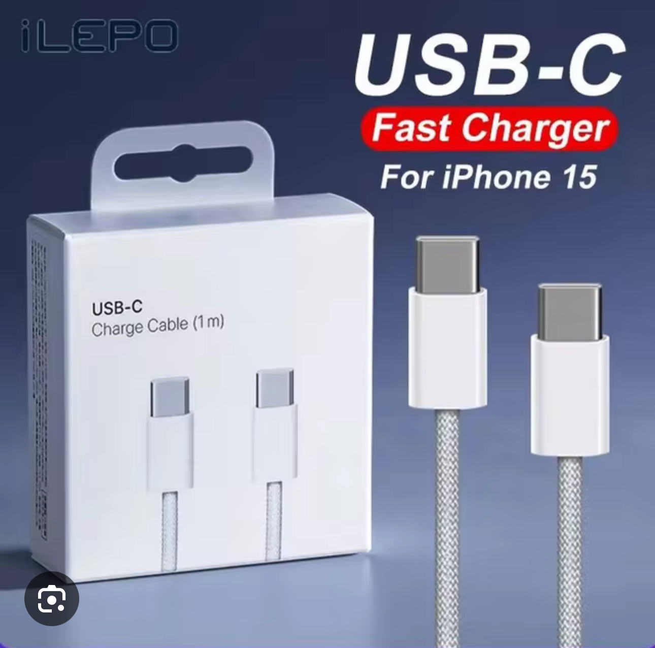 CABLE CHARGEUR IPHONE 15 PRO MAX